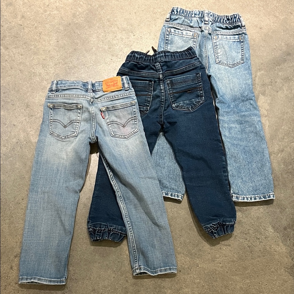 Levi’s Steve’s Jeans Old Navy Stylish Kids' Denim Jeans Trio